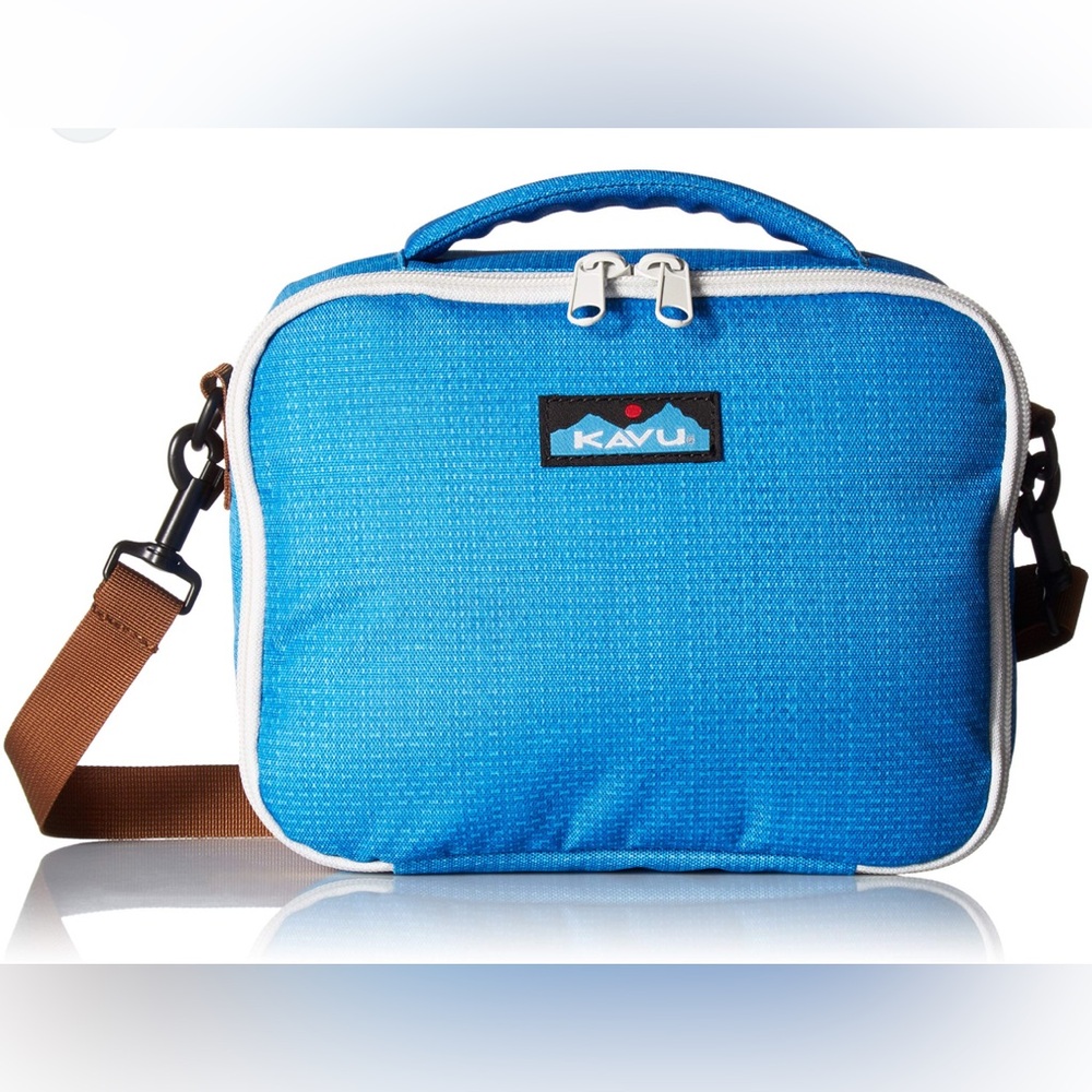 KAVU Blue padded lunch Bag